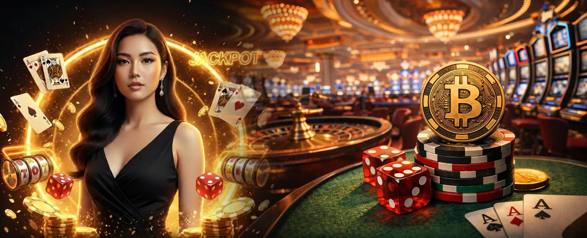 Dynamic background of an online casino experience for 8k8 4